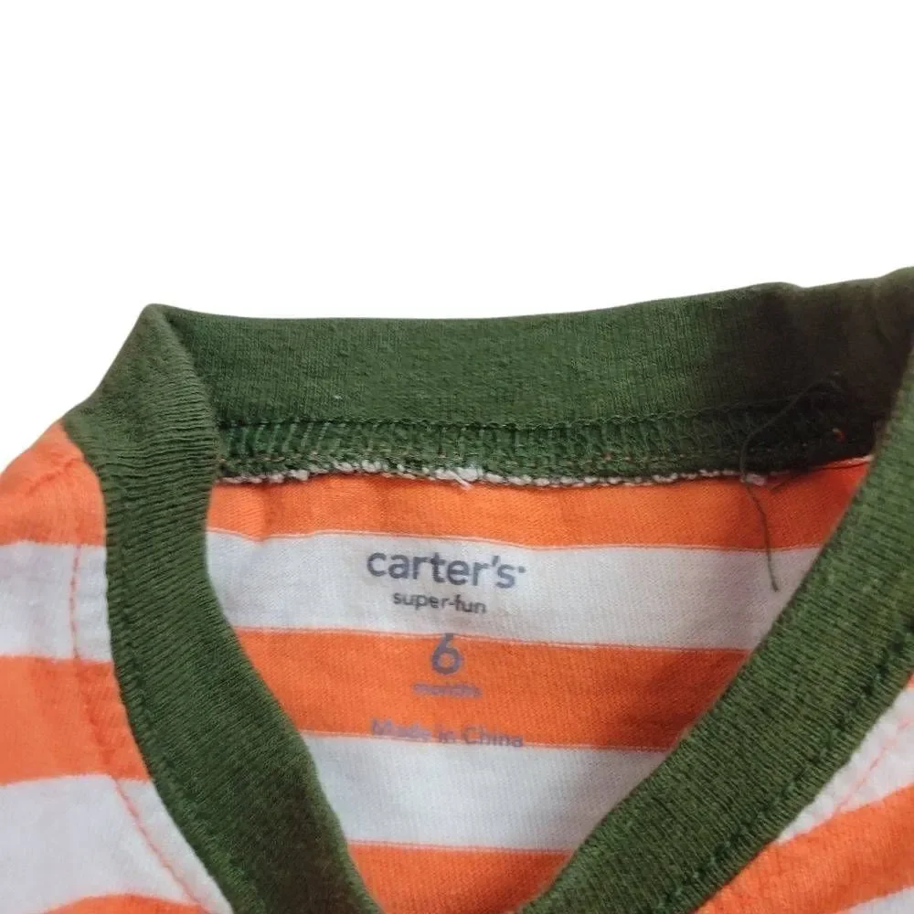 Carter's stripped romper 6 months